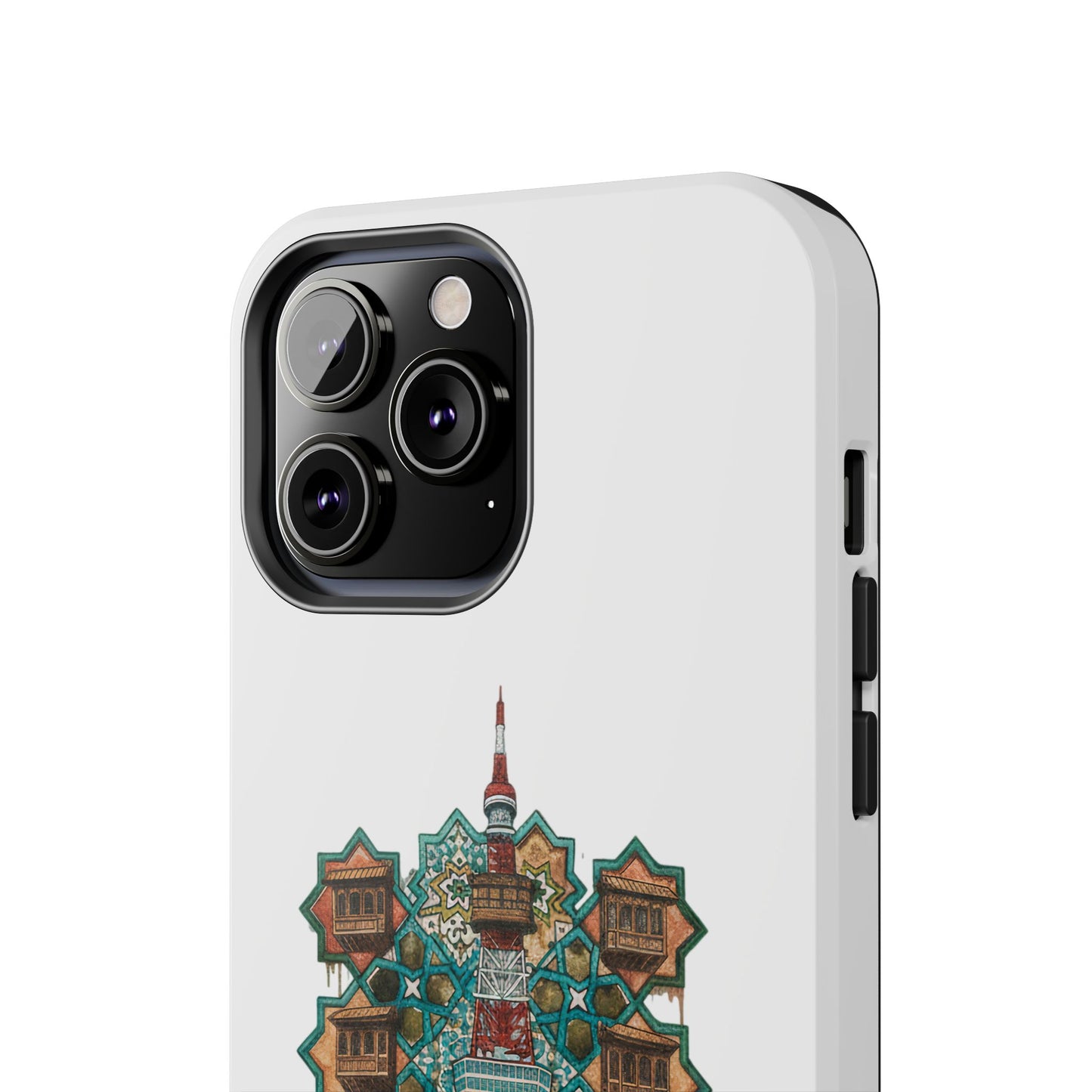 Coque de téléphone résistante — Illustration fusion Bagdad x Tokyo