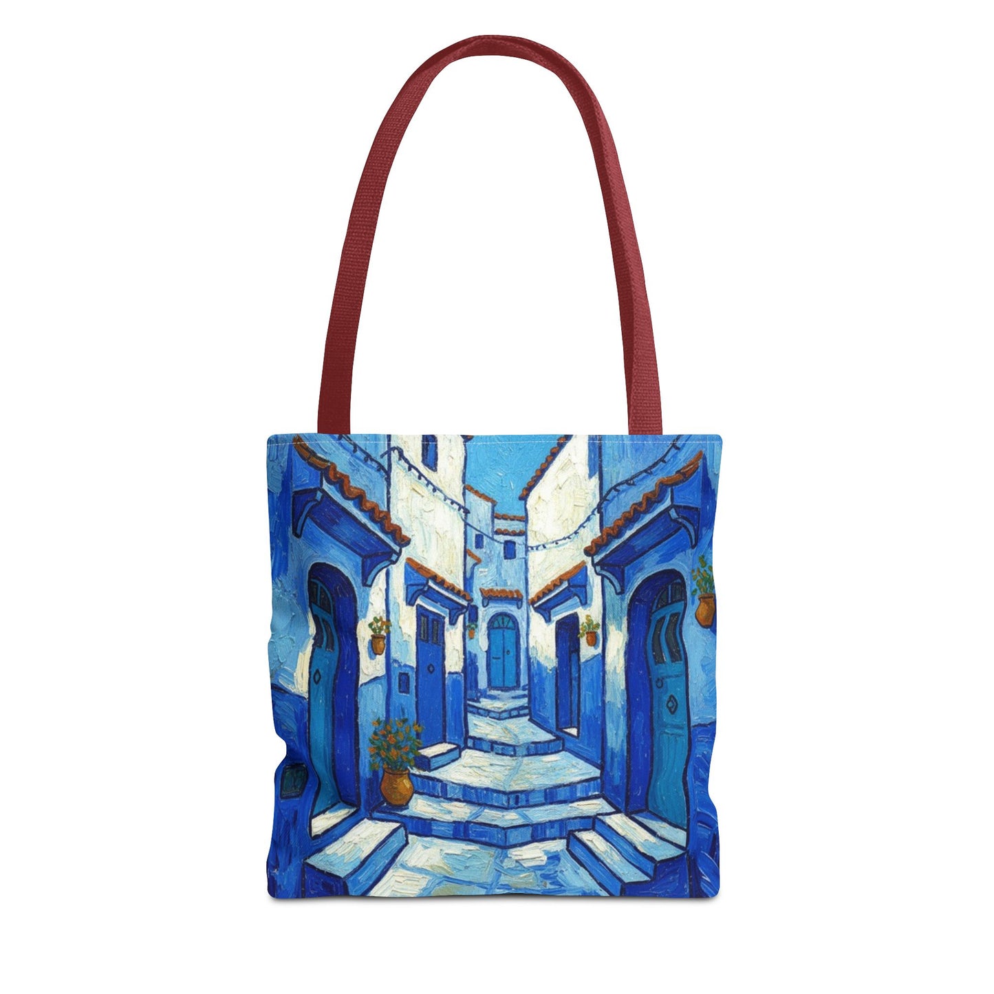 Mediterranean Blue Alley Tote