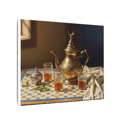 Moroccan Tea Still Life Canvas