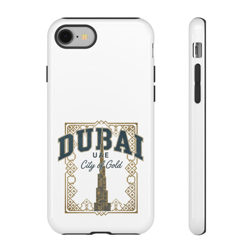 Dubai City of Gold Tough Phone Case — Protective Travel Phone Cover