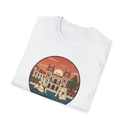 Beirut Vintage Landmark T-Shirt — Retro Cityscape Tee