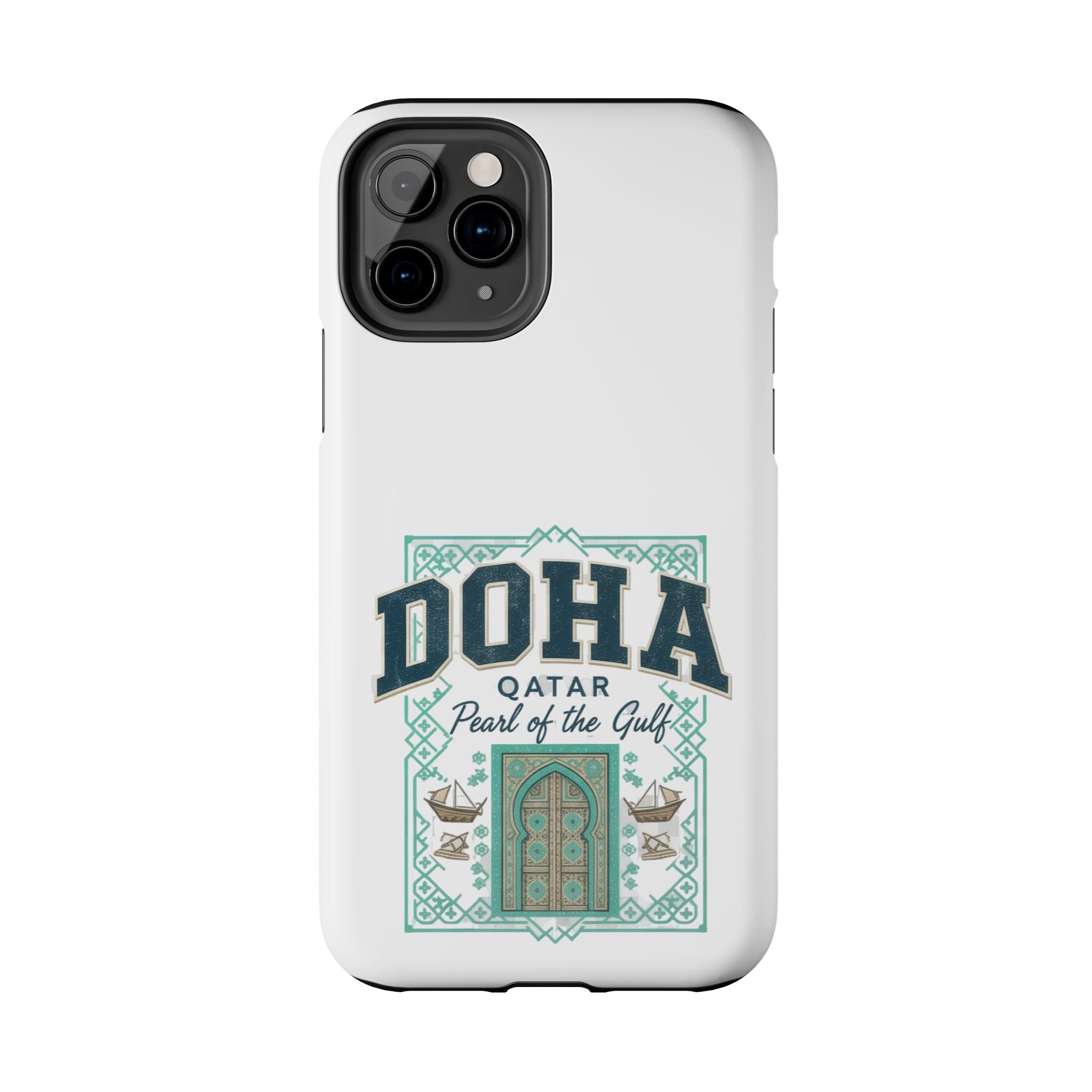 Doha Phone Case — Qatar 'Pearl of the Gulf' Protective Tough Case