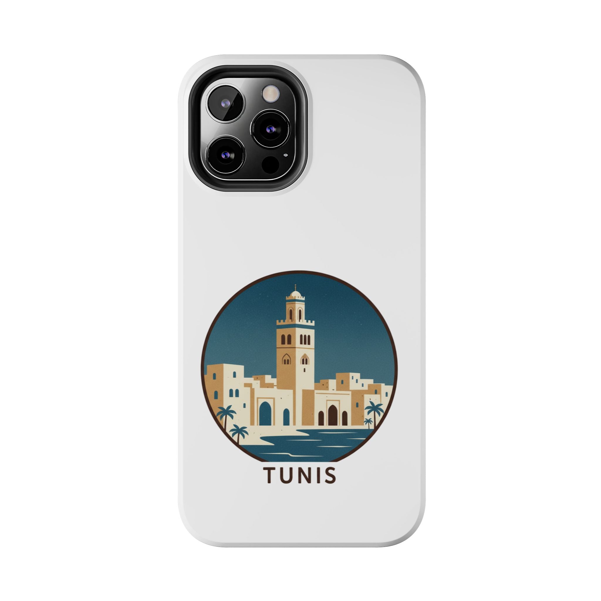 Tunis Cityscape Phone Case — Tough Protective iPhone Case