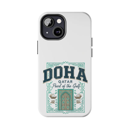 Étui de téléphone Doha — Qatar « Perle du Golfe » Étui de protection robuste