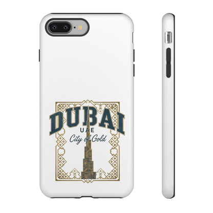Dubai City of Gold Tough Phone Case — Protective Travel Phone Cover