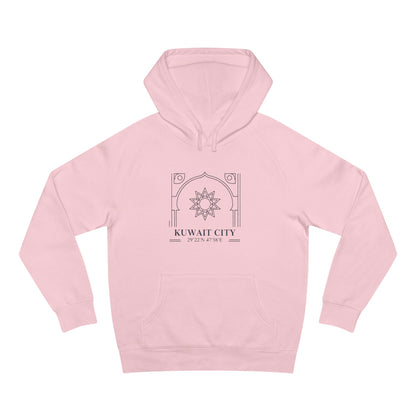 Kuwait City Architectural Hoodie — Minimalist Middle East Travel Sweatshirt