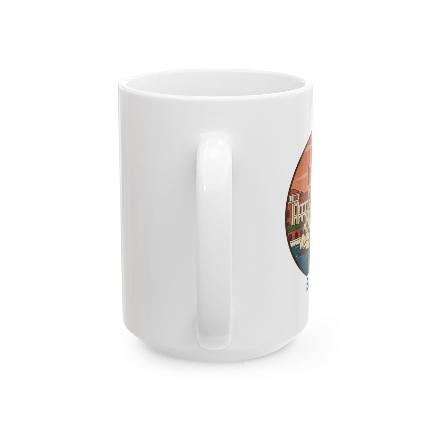 Beirut Scenic Mug — Vintage City Landmark Ceramic Coffee Cup (11oz & 15oz)