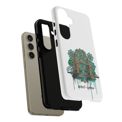 Beirut x London Ornate Phone Case — Turquoise Mosaic Gateway Design