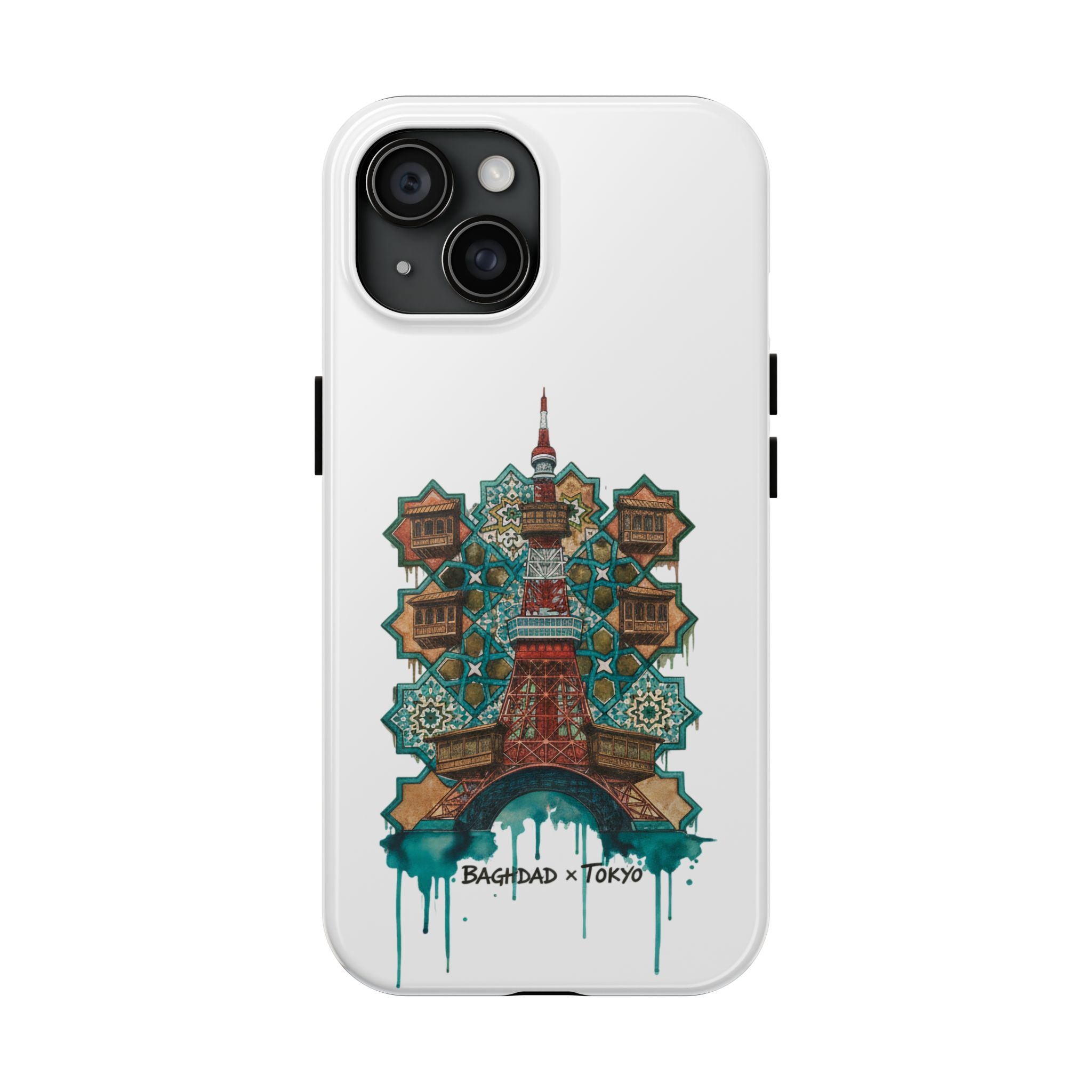 Tough Phone Case — Baghdad x Tokyo Fusion Artwork