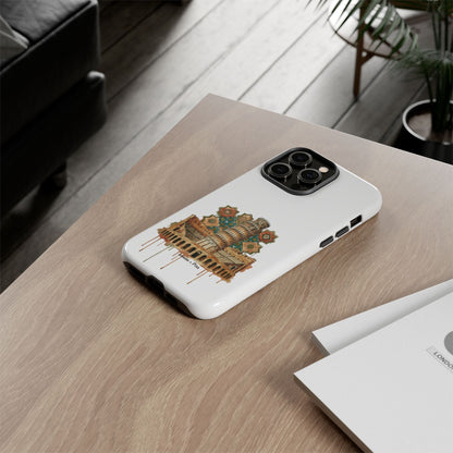 Leaning Tower Tough Phone Case — Vintage Pisa Travel Design