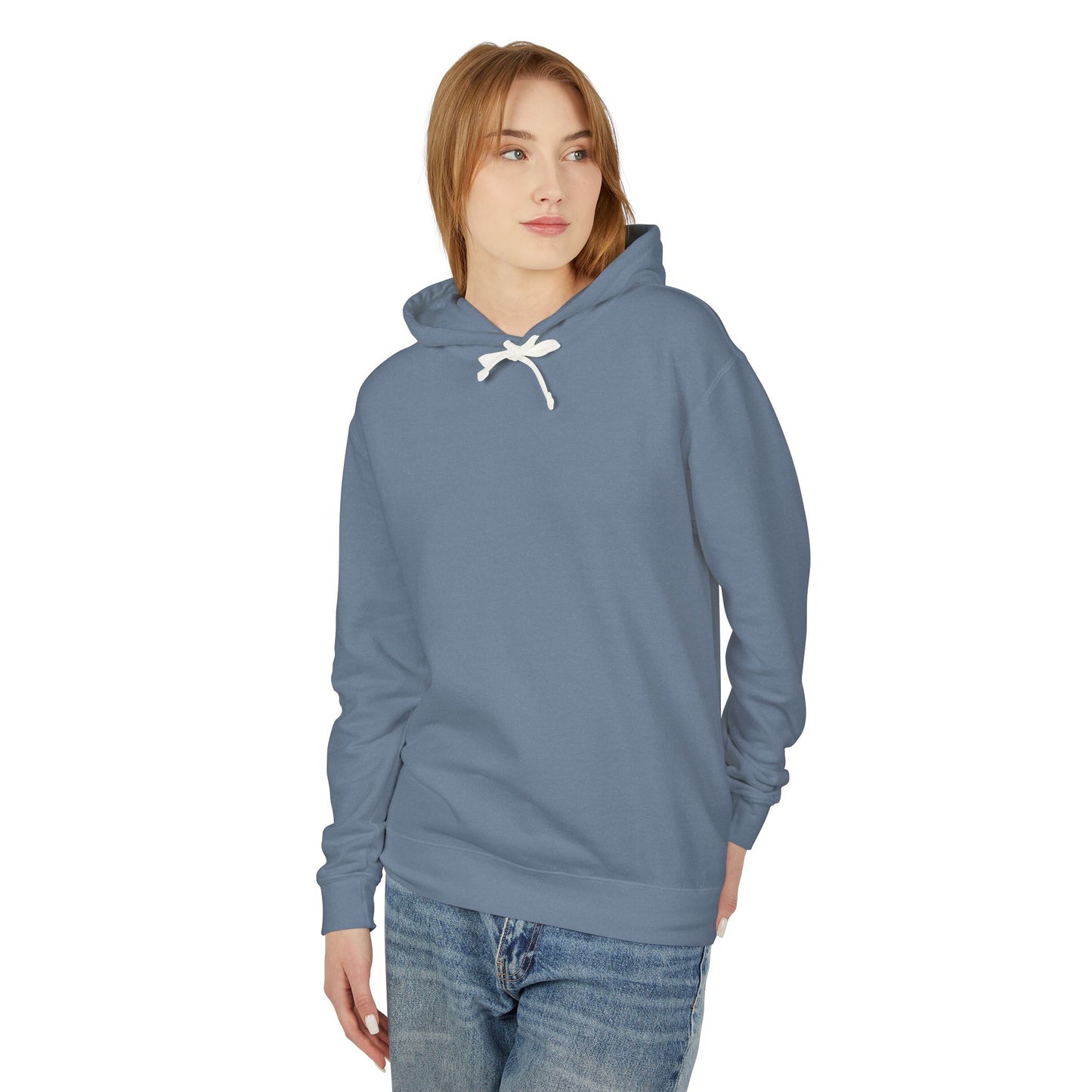 Think Outside the Box Hoodie — Tic-Tac-Toe Graphic Lightweight Hooded Sweatshirt