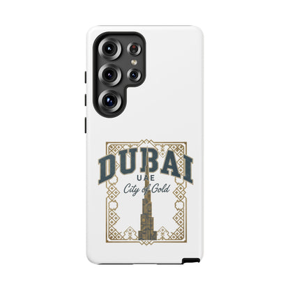 Dubai City of Gold Tough Phone Case — Protective Travel Phone Cover