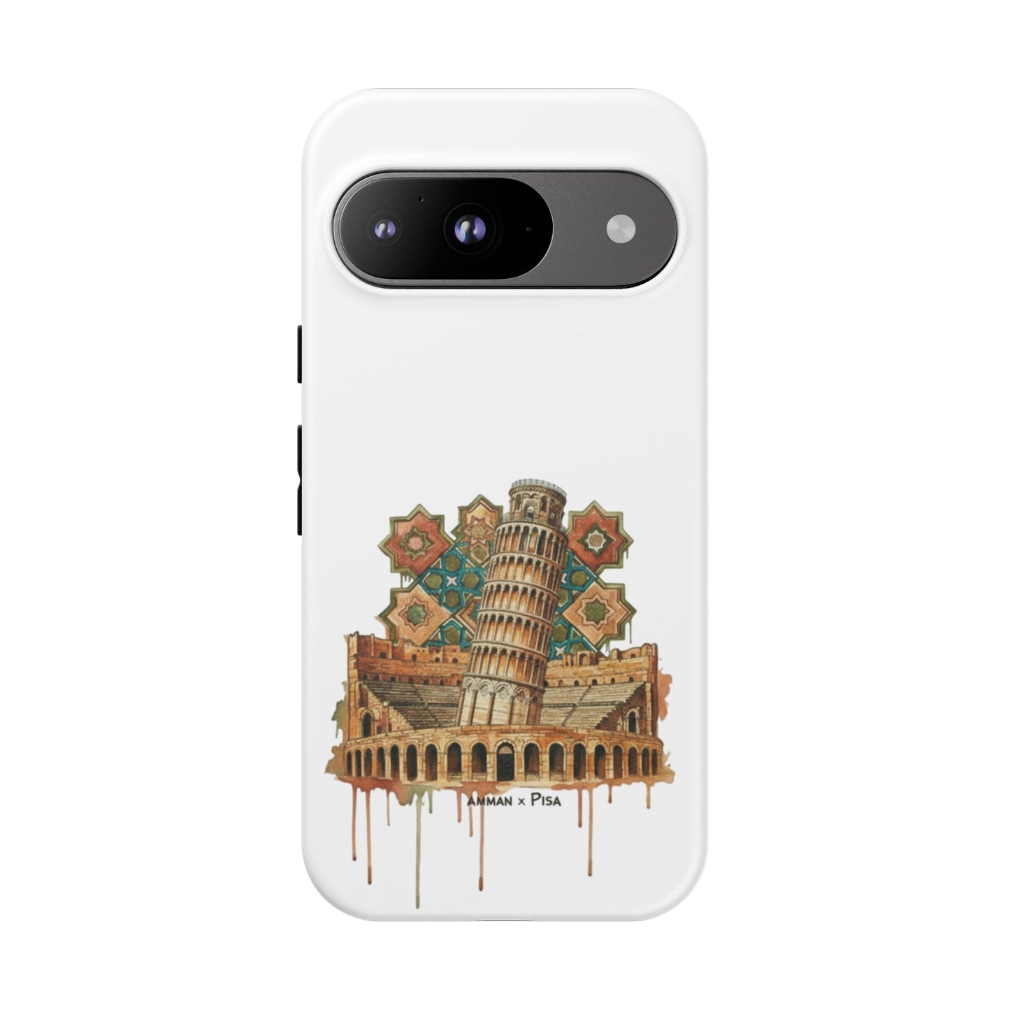 Leaning Tower Tough Phone Case — Vintage Pisa Travel Design