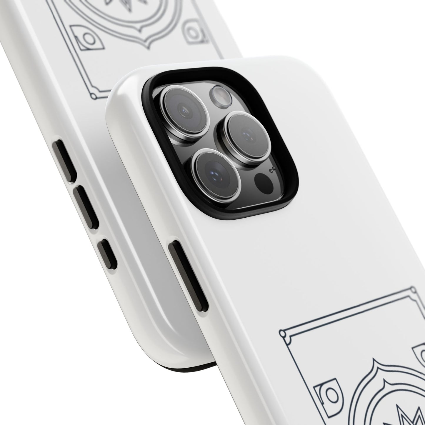 Dubai Architectural Phone Case — Minimal Souvenir Travel Design with Coordinates