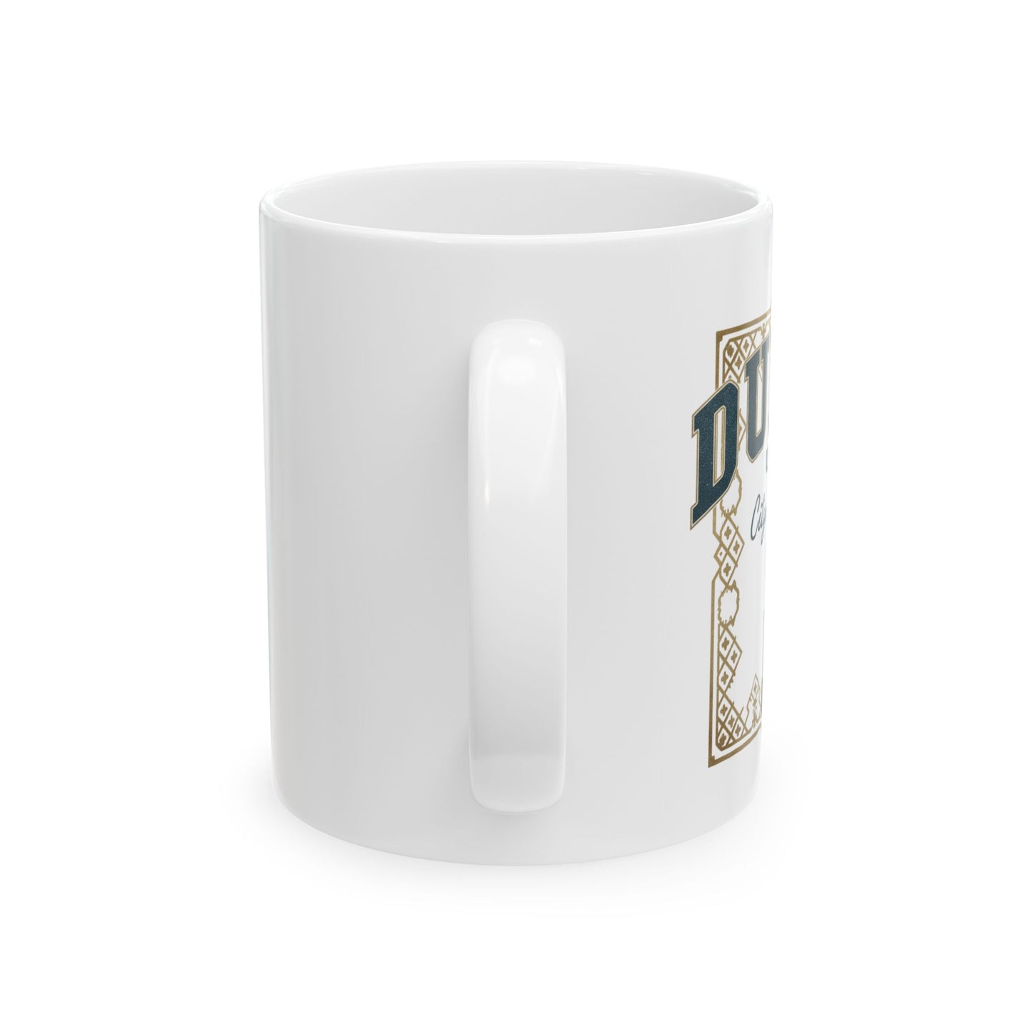 Mug en céramique Dubaï Cité d'Or – Tasse à café souvenir Burj Khalifa (325 ml/445 ml)