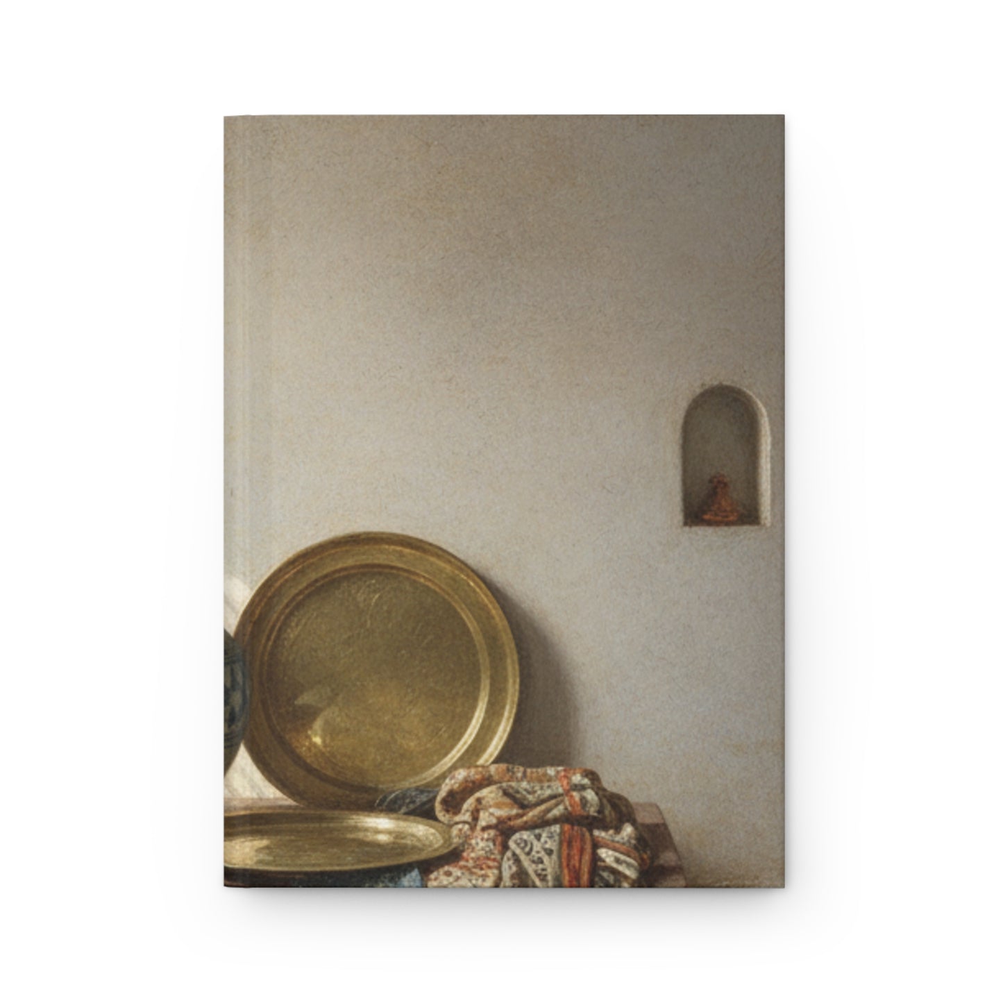 Hardcover Journal — Moroccan Interior Photo Notebook for Travel, Reflection & Gift