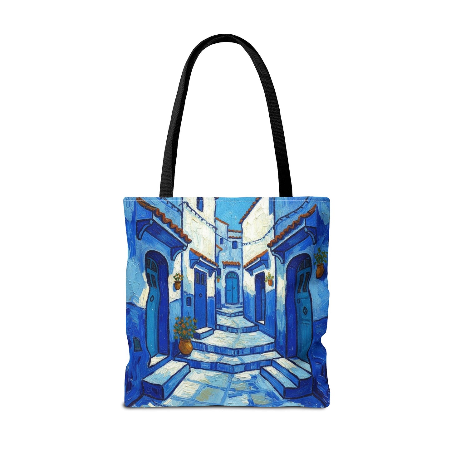 Mediterranean Blue Alley Tote
