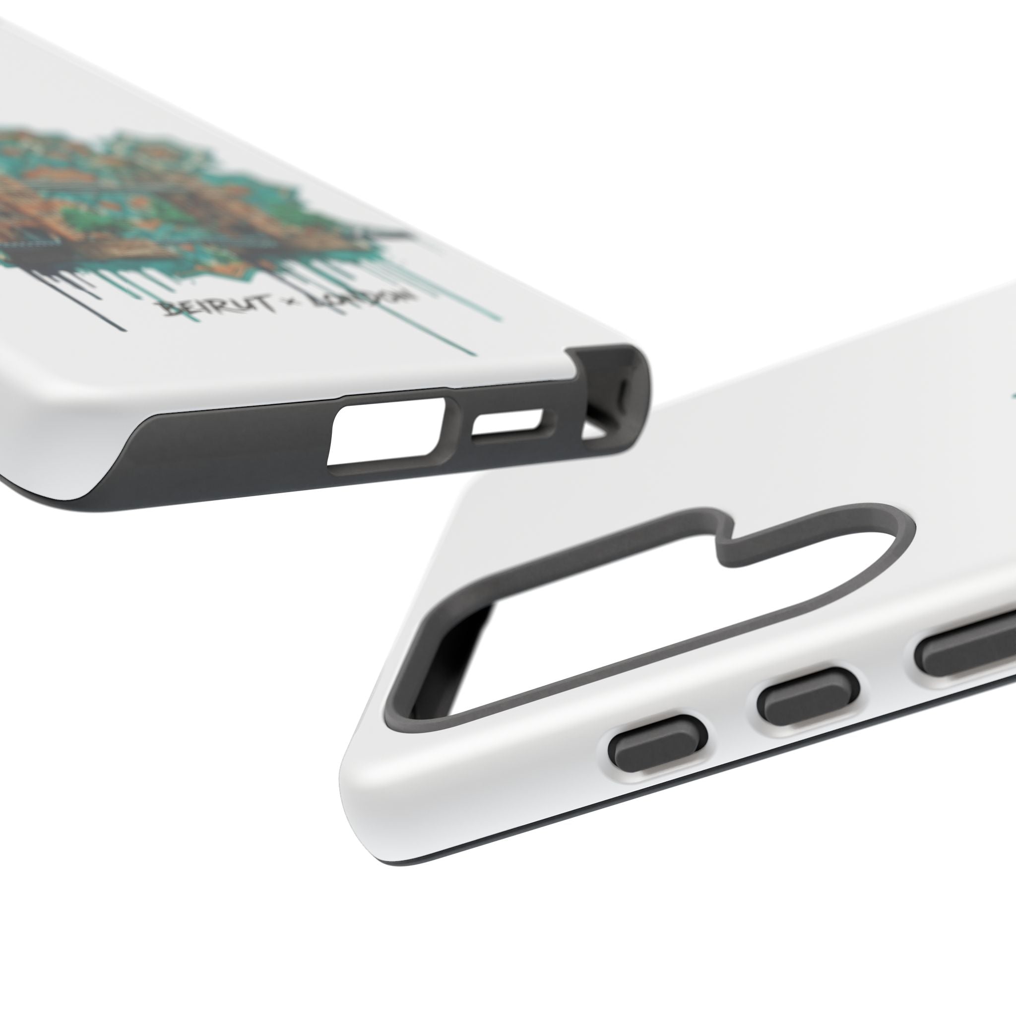 Beirut x London Ornate Phone Case — Turquoise Mosaic Gateway Design