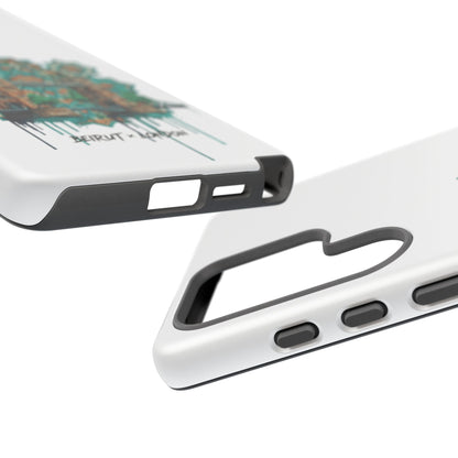 Beirut x London Ornate Phone Case — Turquoise Mosaic Gateway Design