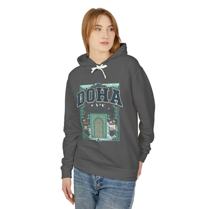 Doha Souvenir Hoodie — Qatar Pearl of the Gulf Travel Sweatshirt