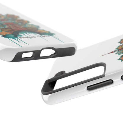 Coque de téléphone résistante — Illustration fusion Bagdad x Tokyo