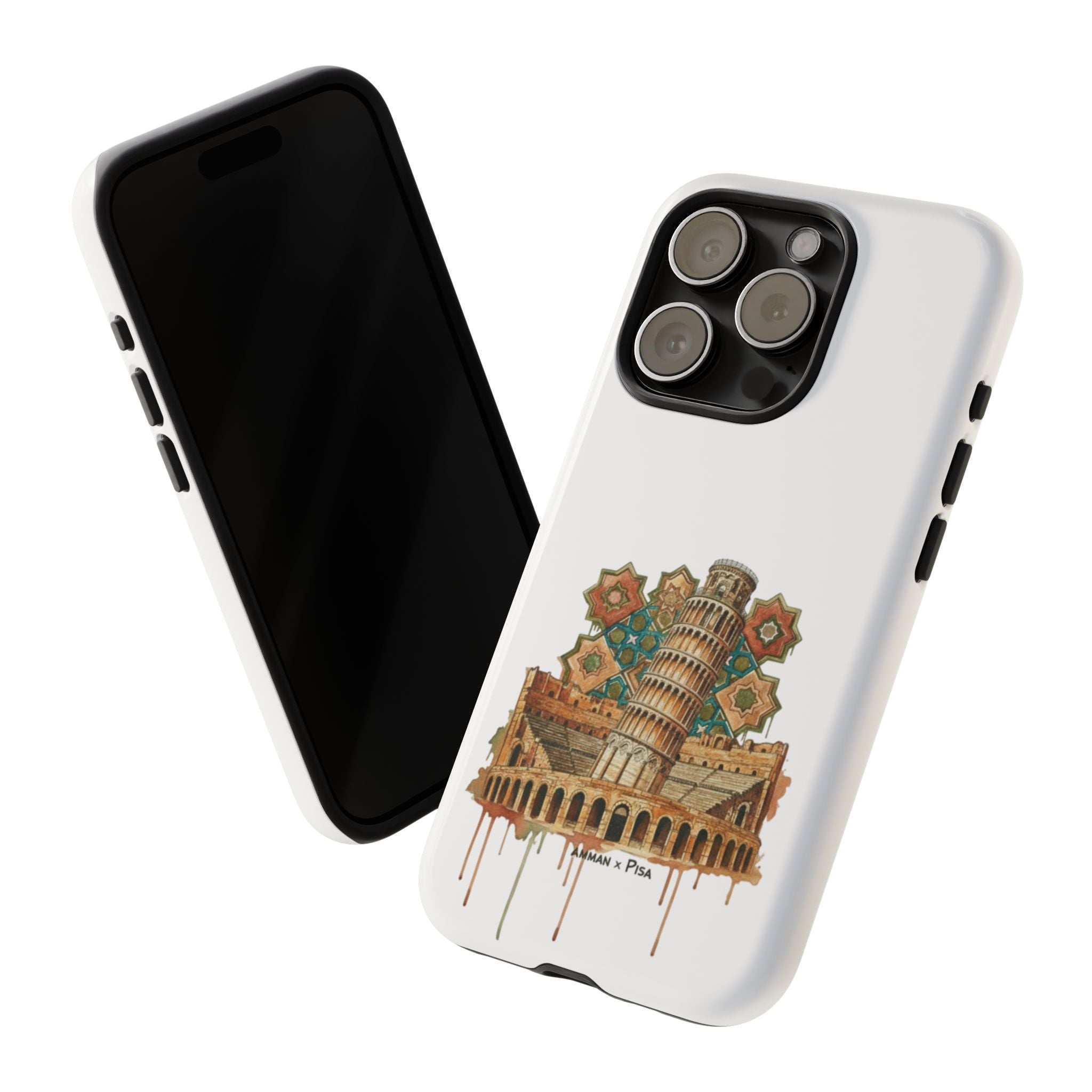 Leaning Tower Tough Phone Case — Vintage Pisa Travel Design