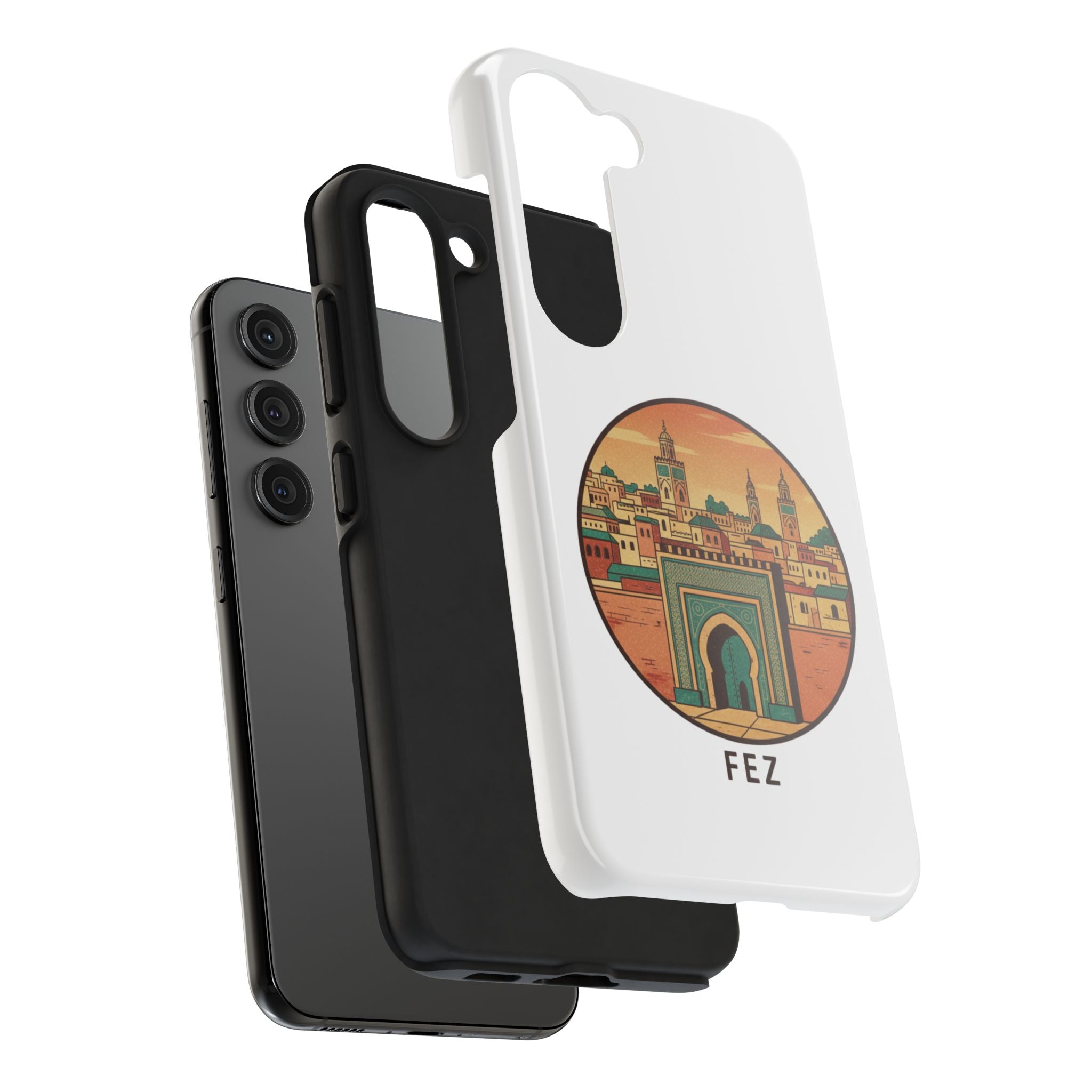 Fez City Tough Phone Case — Moroccan Archway Travel Phone Case