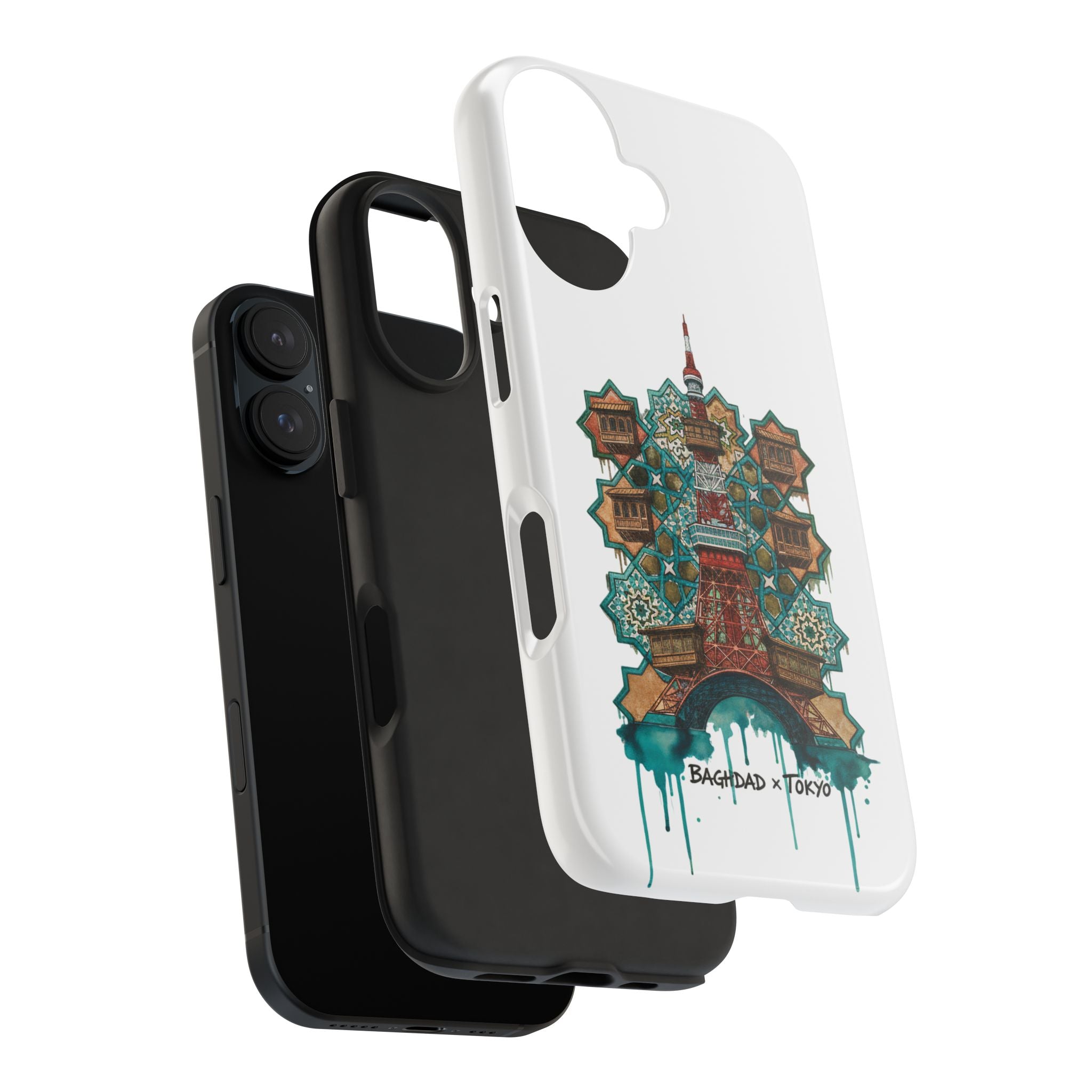 Tough Phone Case — Baghdad x Tokyo Fusion Artwork