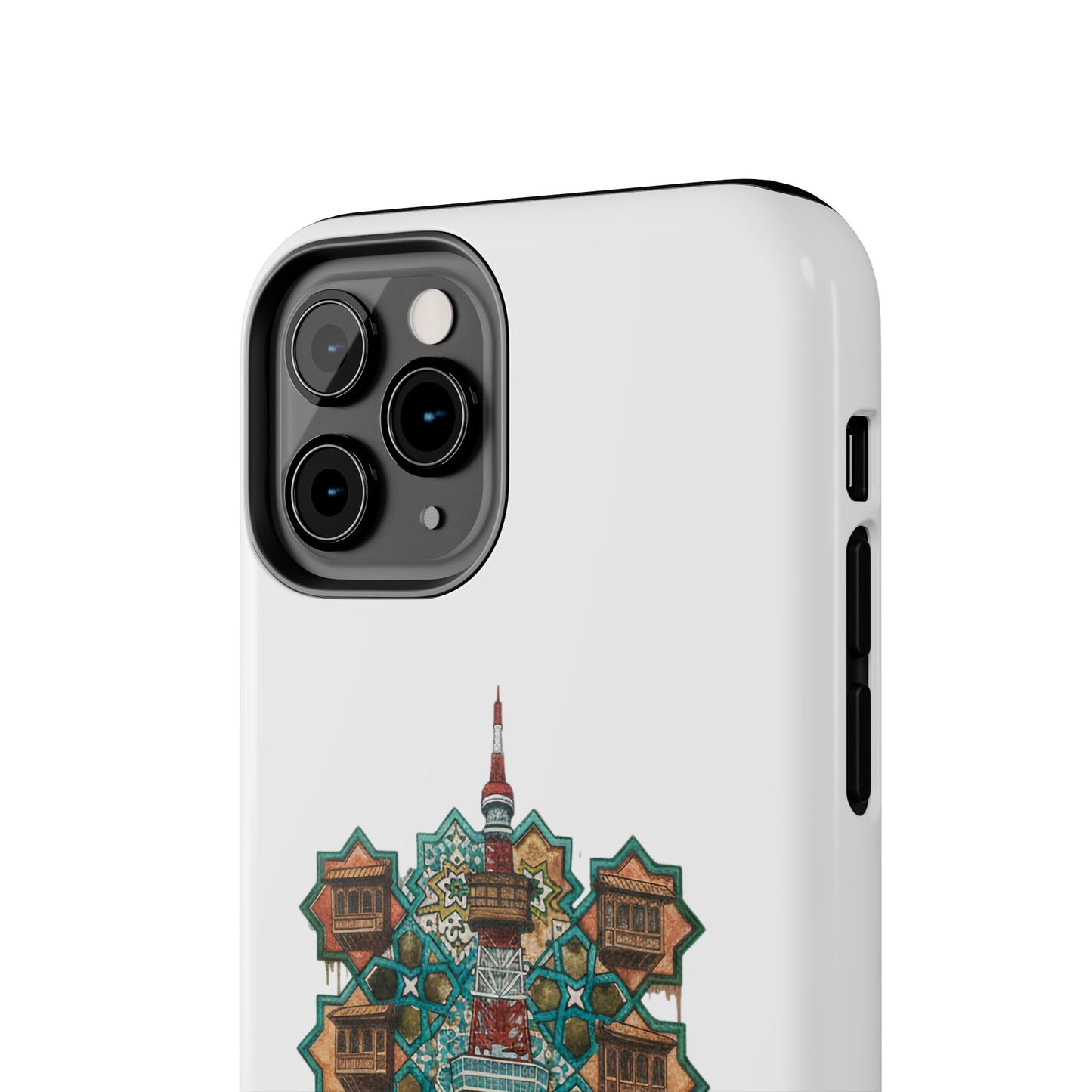 Coque de téléphone résistante — Illustration fusion Bagdad x Tokyo