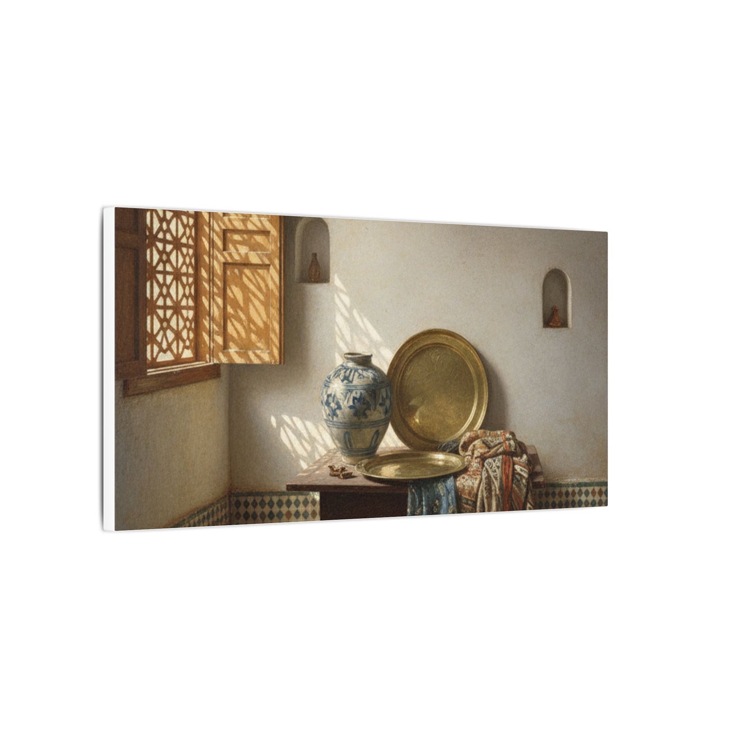 Mediterranean Still Life Canvas