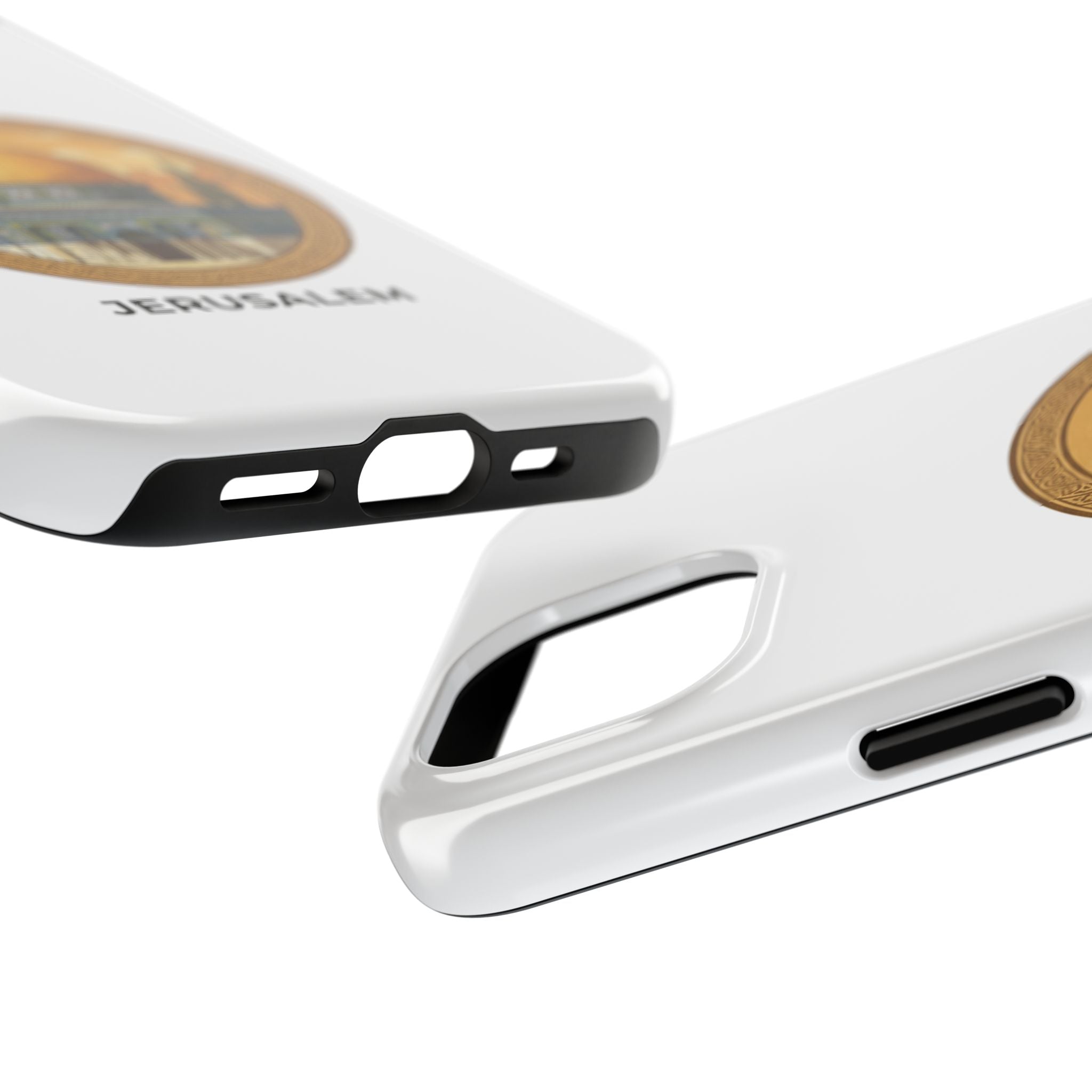 Jerusalem Dome Tough Phone Case — Golden Dome of the Rock Illustration