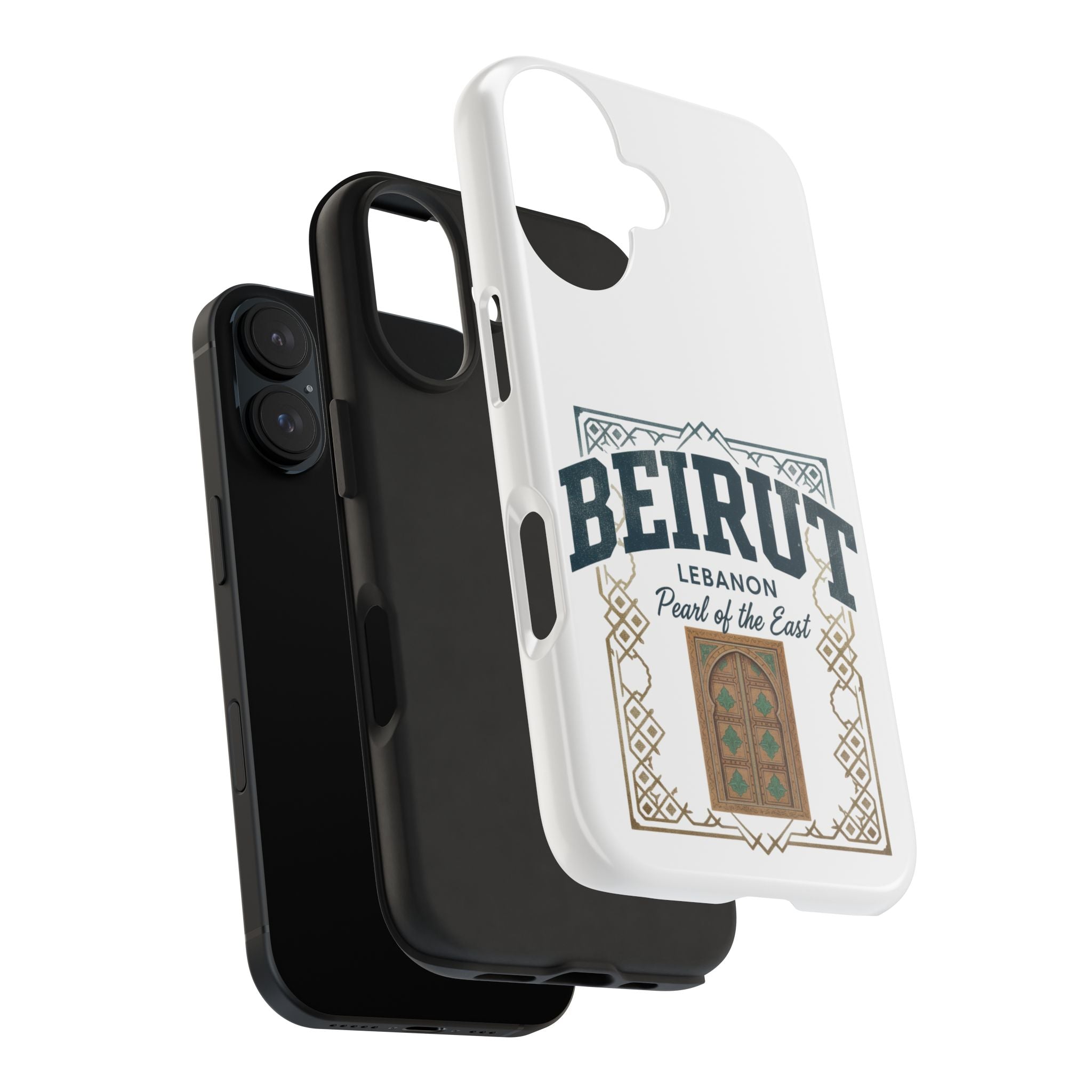 Beirut Lebanon Tough Phone Case — 'Pearl of the East' Vintage Door Design