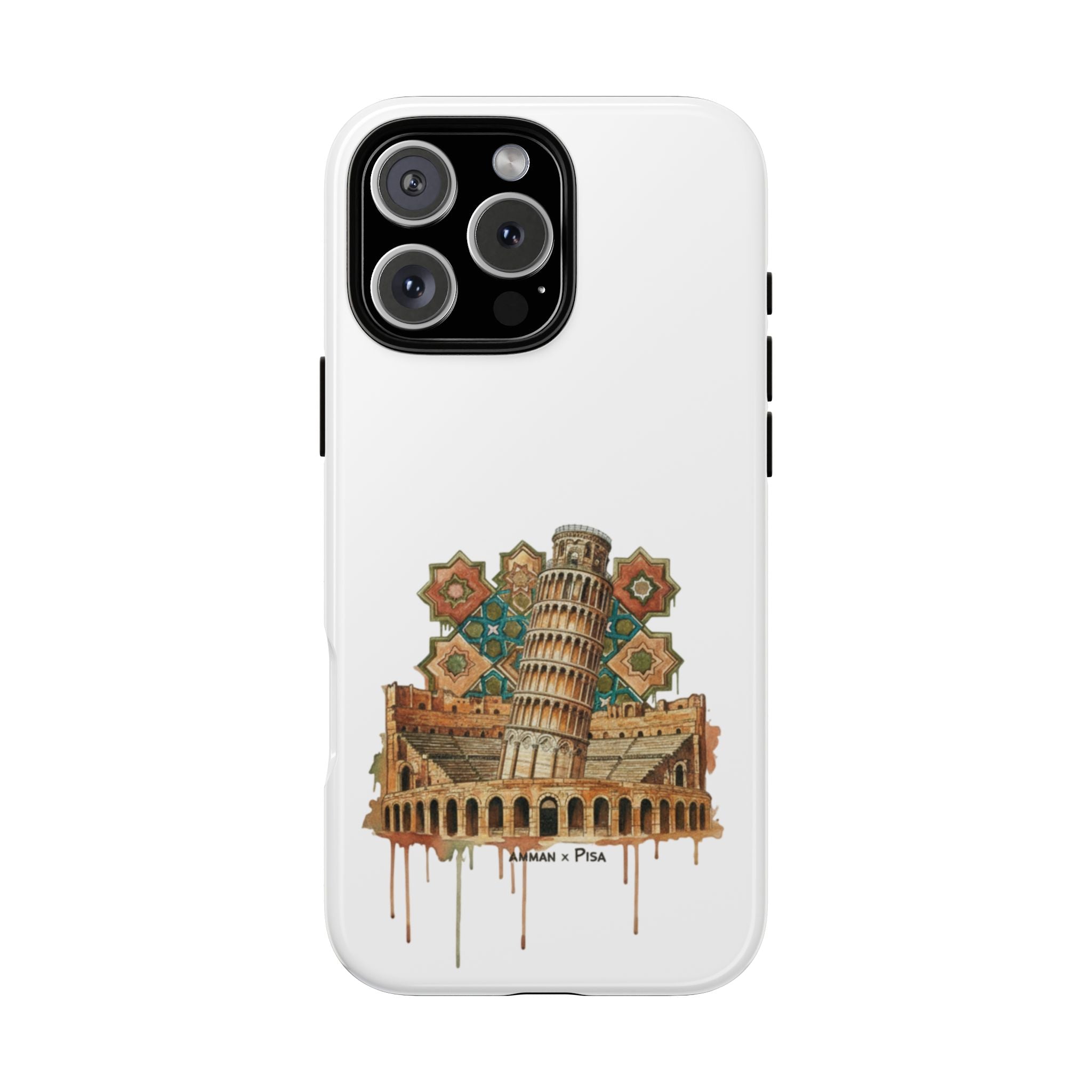 Leaning Tower Tough Phone Case — Vintage Pisa Travel Design