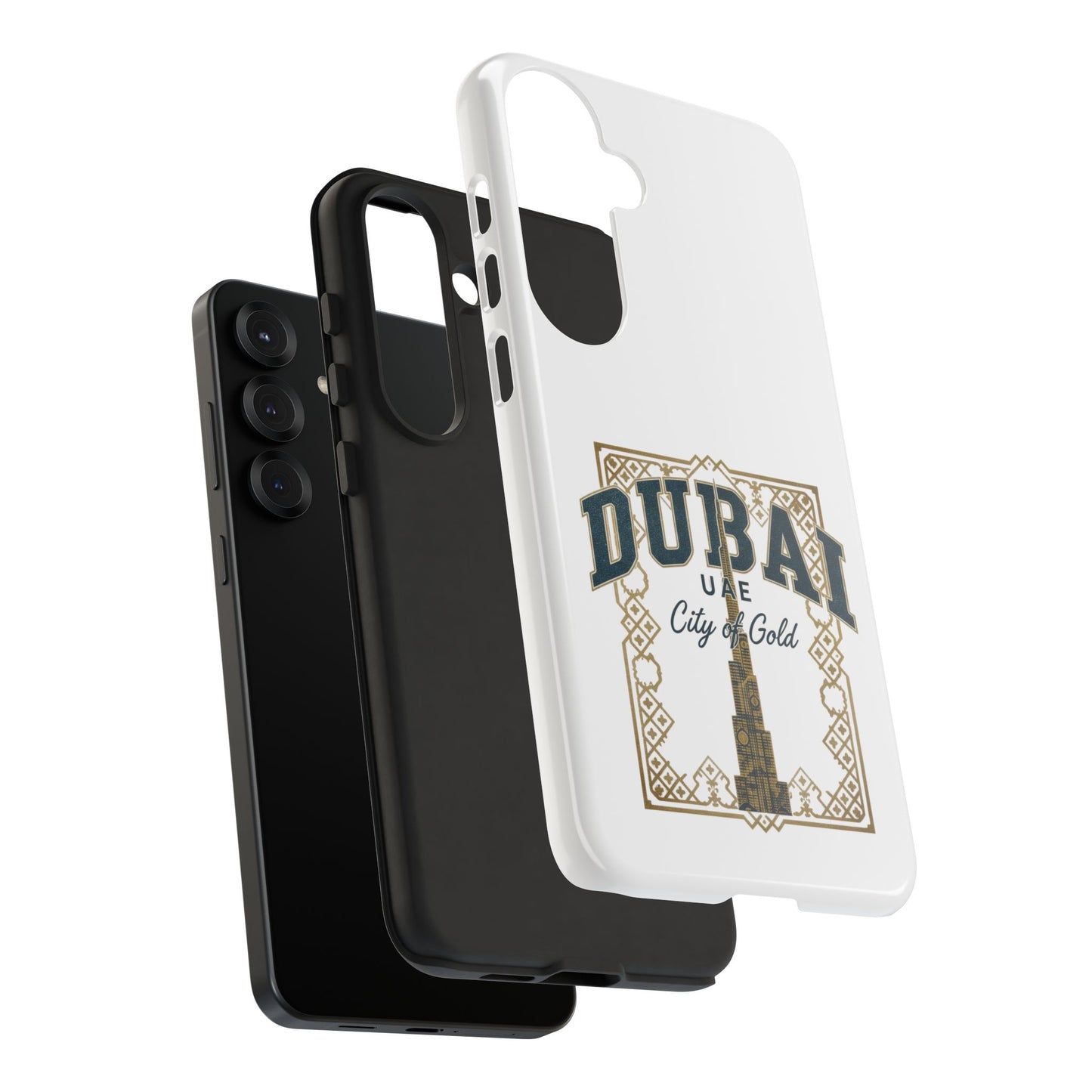 Dubai City of Gold Tough Phone Case — Protective Travel Phone Cover