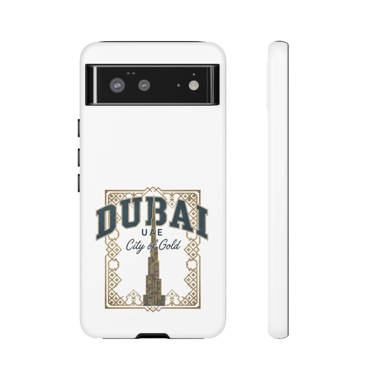 Dubai City of Gold Tough Phone Case — Protective Travel Phone Cover