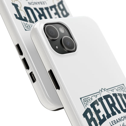 Beirut Lebanon Tough Phone Case — 'Pearl of the East' Vintage Door Design