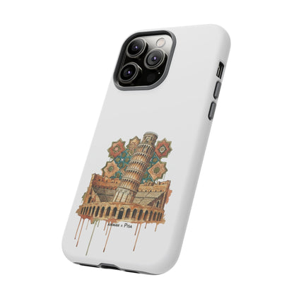 Leaning Tower Tough Phone Case — Vintage Pisa Travel Design