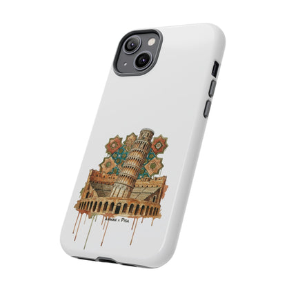 Leaning Tower Tough Phone Case — Vintage Pisa Travel Design
