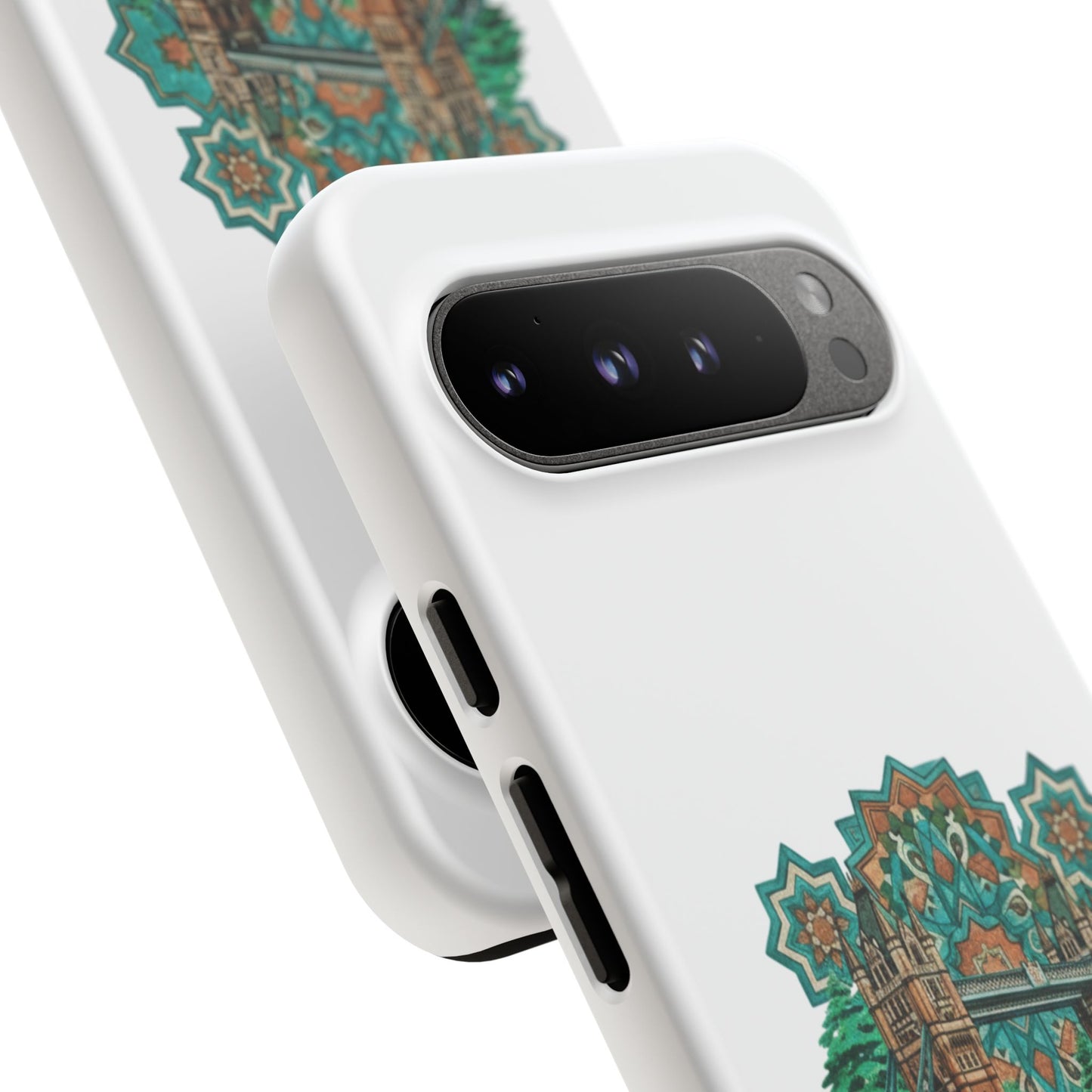 Beirut x London Ornate Phone Case — Turquoise Mosaic Gateway Design