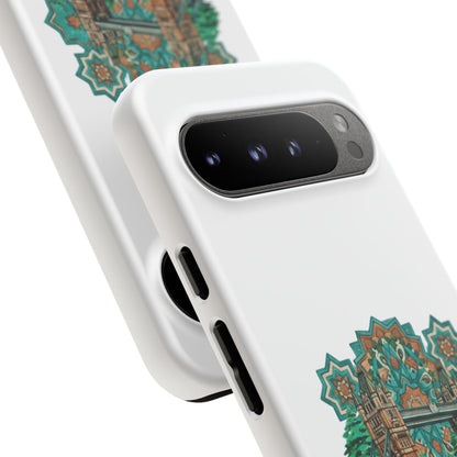 Beirut x London Ornate Phone Case — Turquoise Mosaic Gateway Design