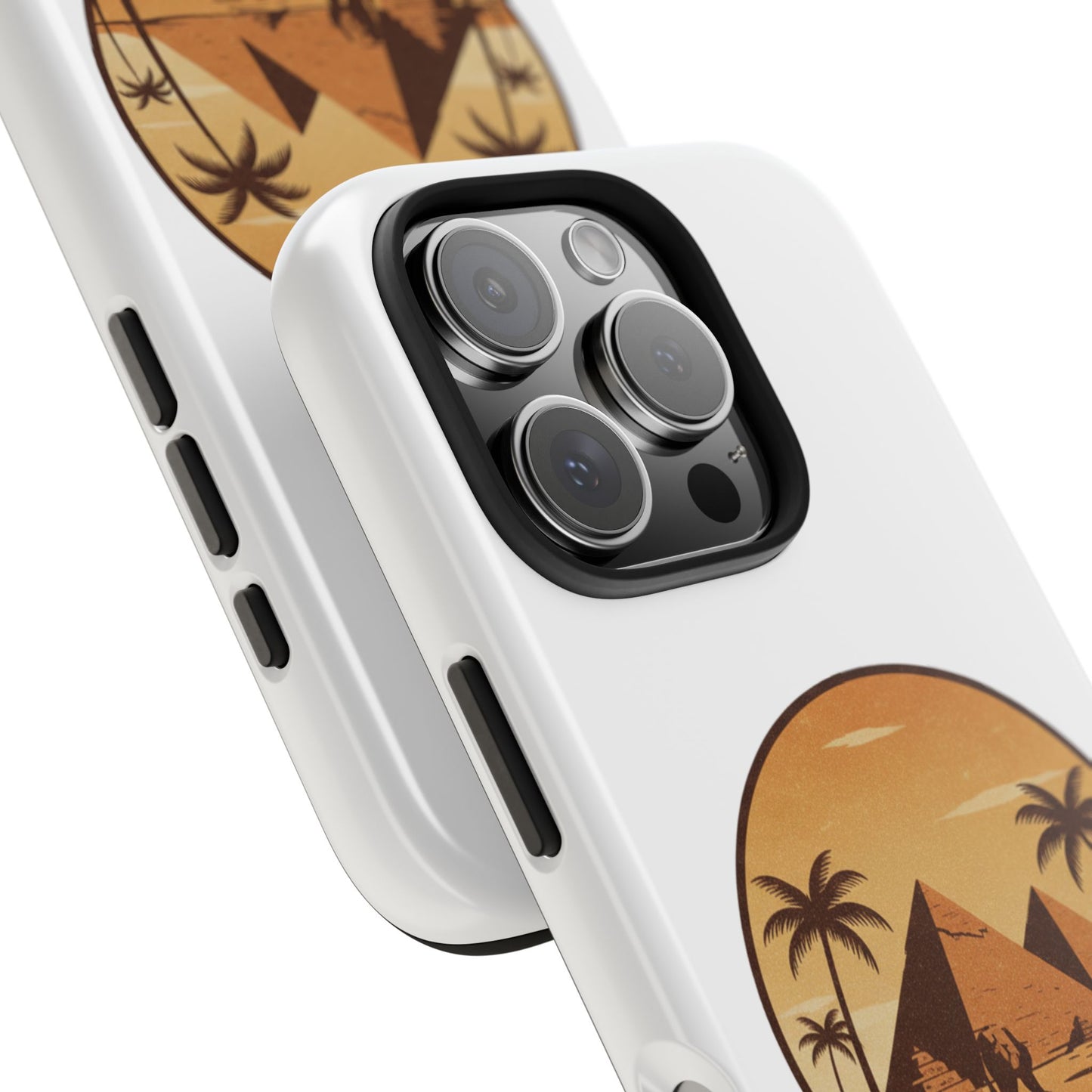 Cairo Pyramids Tough Phone Case — Vintage Egypt Travel iPhone/Android Protective Cover