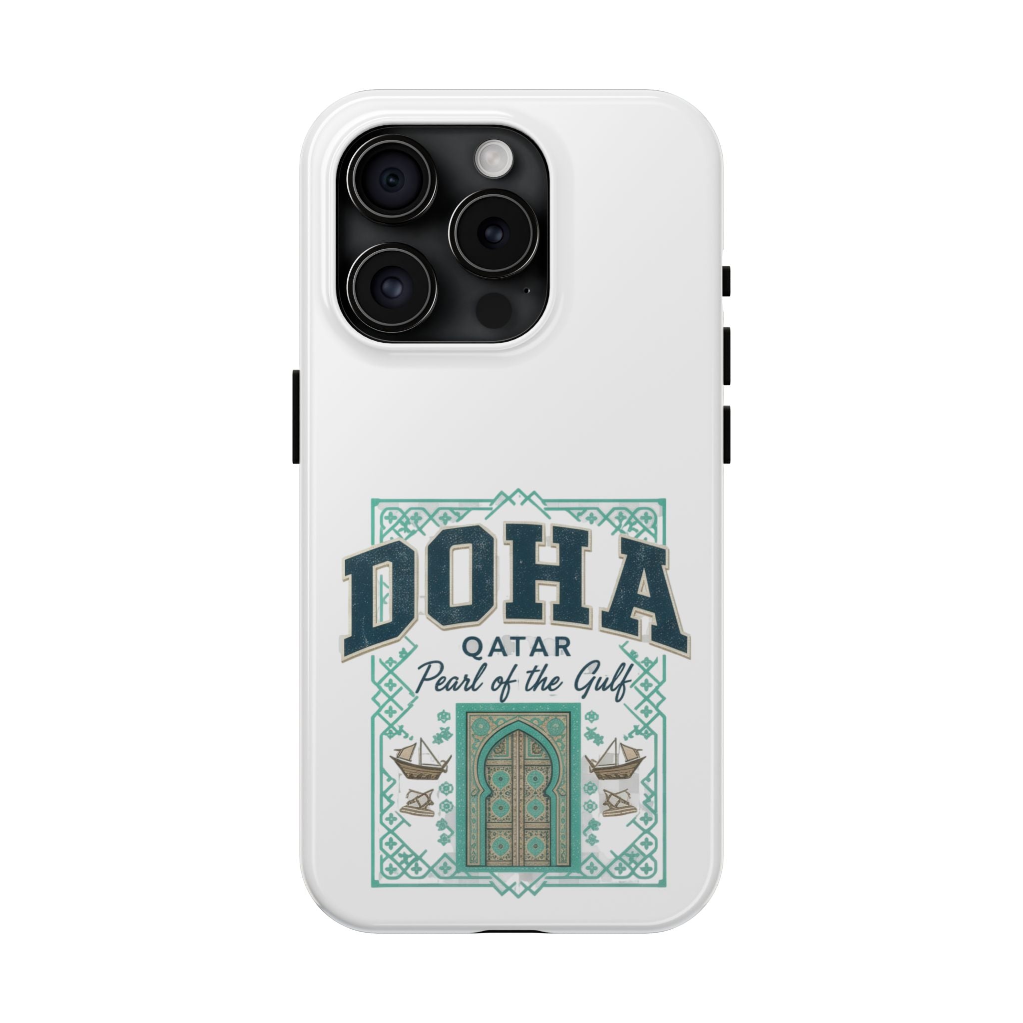 Doha Phone Case — Qatar 'Pearl of the Gulf' Protective Tough Case