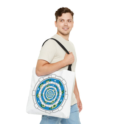 Spiral Island Tote Bag – Nautical Mandala All-Over Print Tote