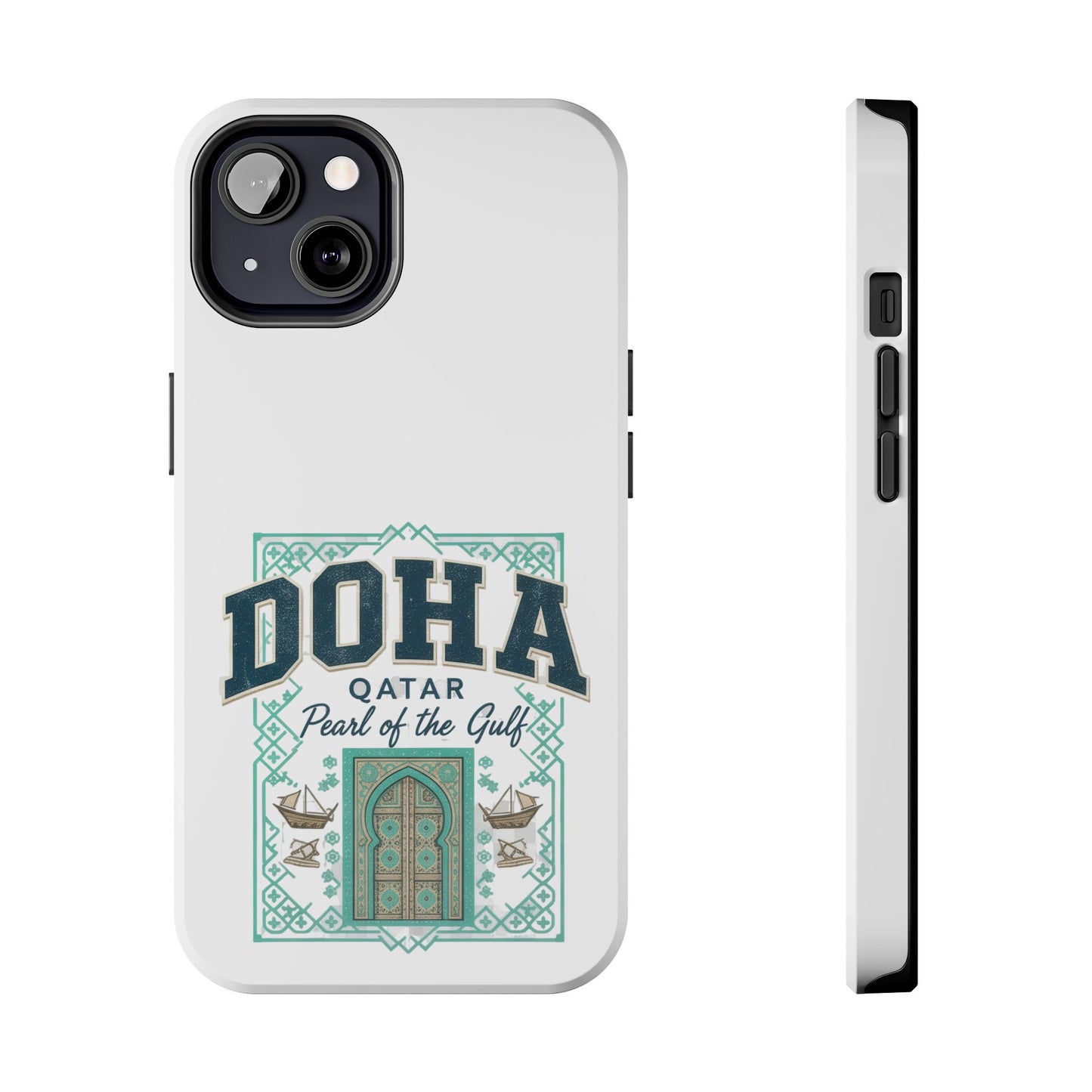 Étui de téléphone Doha — Qatar « Perle du Golfe » Étui de protection robuste