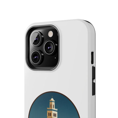 Coque de téléphone motif paysage urbain de Tunis — Coque de protection résistante pour iPhone