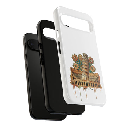 Leaning Tower Tough Phone Case — Vintage Pisa Travel Design