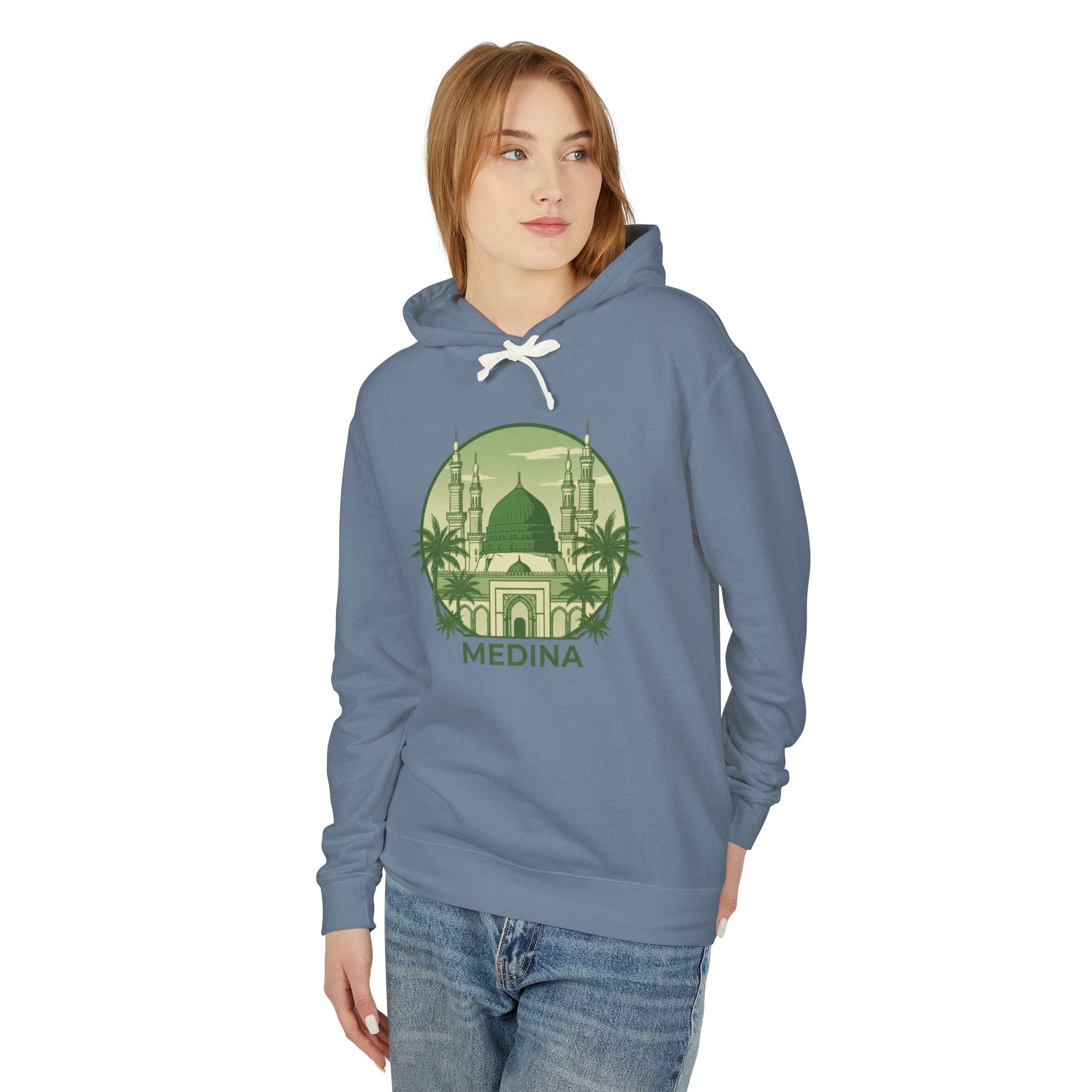 Medina Mosque Hoodie — Islamic Travel Sweatshirt