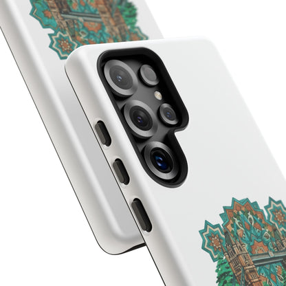 Beirut x London Ornate Phone Case — Turquoise Mosaic Gateway Design