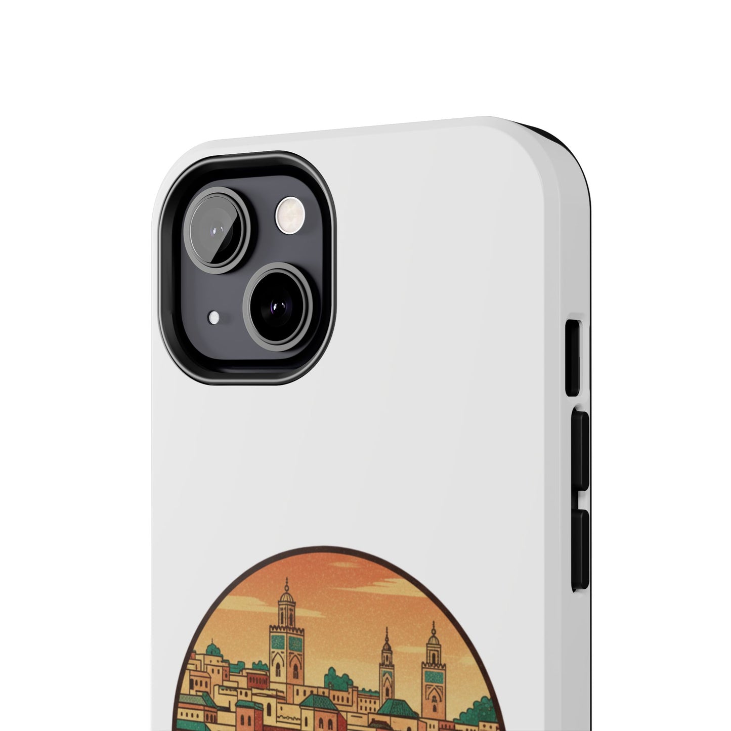 Étui de téléphone résistant Fez City — Étui de téléphone de voyage motif arche marocaine