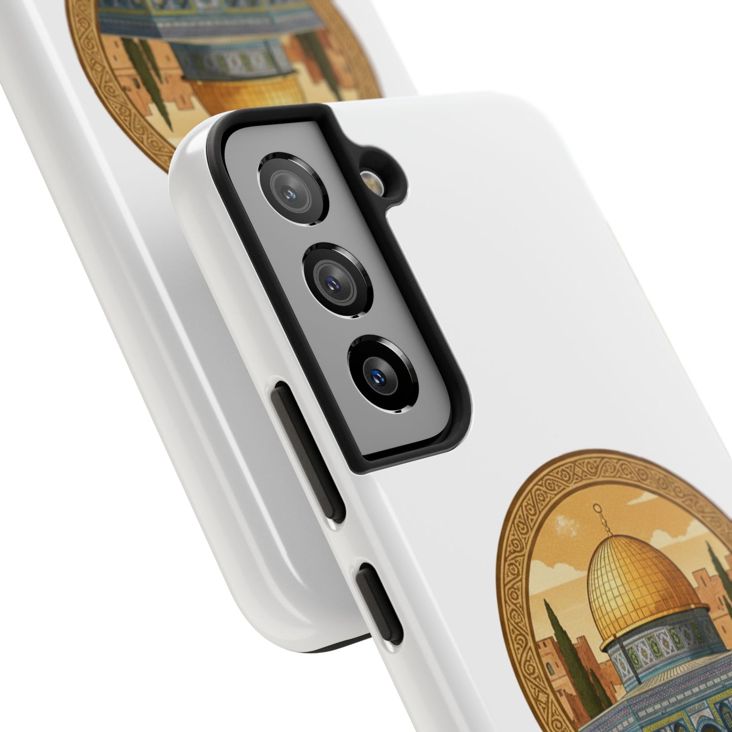 Jerusalem Dome Tough Phone Case — Golden Dome of the Rock Illustration